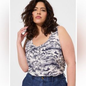 BNWT!!! Women’s Tank Blouse 1X